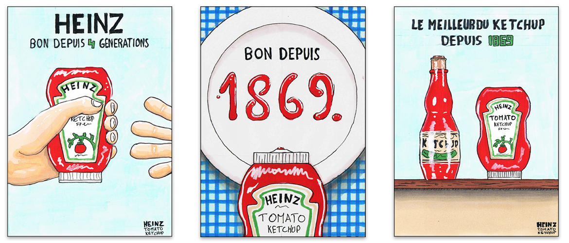Publicité Heinz - Heinz, bon depuis 1869