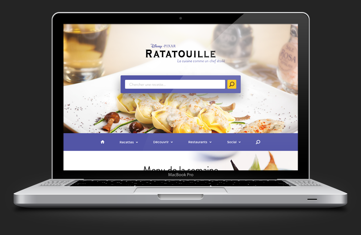 Ratatouille - Le site